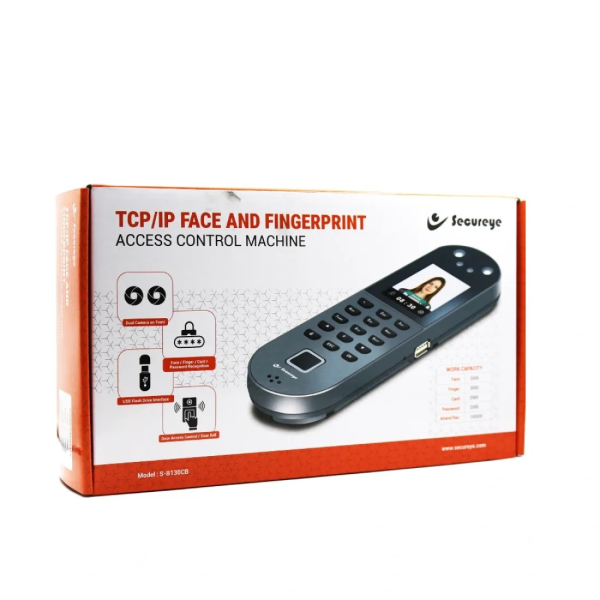 Secureye Access Control with Fingerprint | Face TCP/IP (S-B130CB)