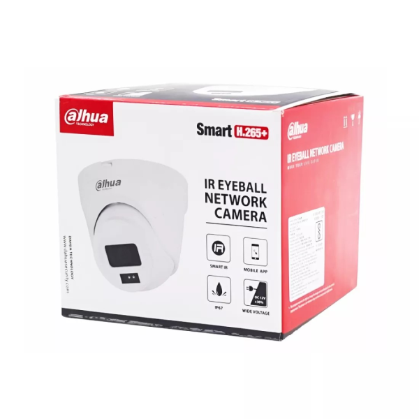Dahua IP 2MP Silver Dome Camera 3.6mm (DH-IPC-HDW1230T2)