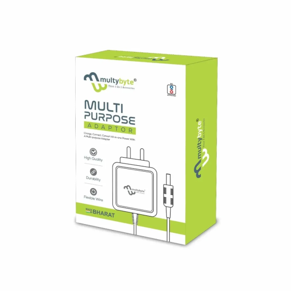 Multybyte Power Adapter 9v/1a